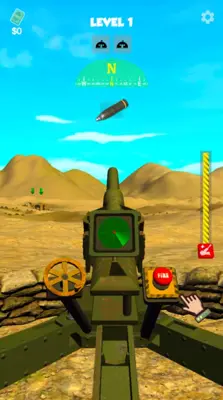 Mortar Clash 3D android App screenshot 1