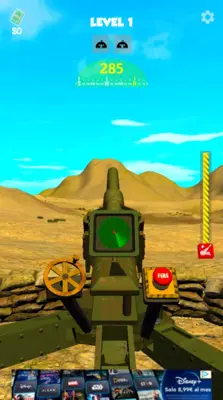 Mortar Clash 3D android App screenshot 3