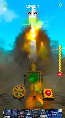 Mortar Clash 3D android App screenshot 4